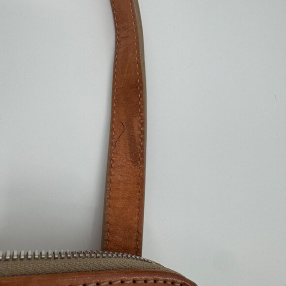 Consuela Wine Candy Crush Slim Quilted Patent Leather Shoulder Bag With Tan Acce - Picture 6 of 16